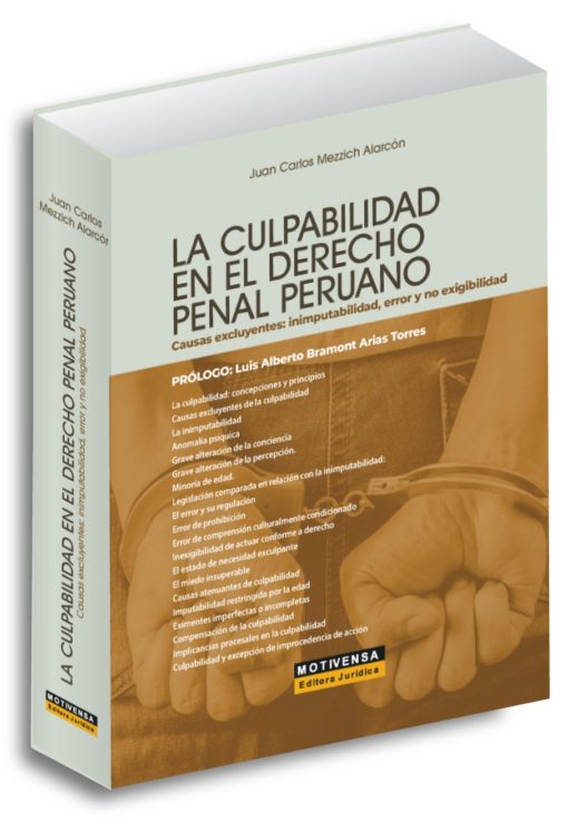 La culpabilidad en el derecho penal peruano
