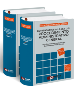 Comentarios a la ley general del procedimiento administrativo general 2 tomos - Juan Carlos Morón