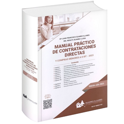Manual práctico de contrataciones directas y compras menores a 8 uit - 2023